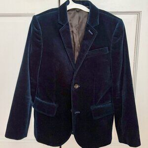 Jcrew Crewcuts Boys Velvet Blazer Jacket